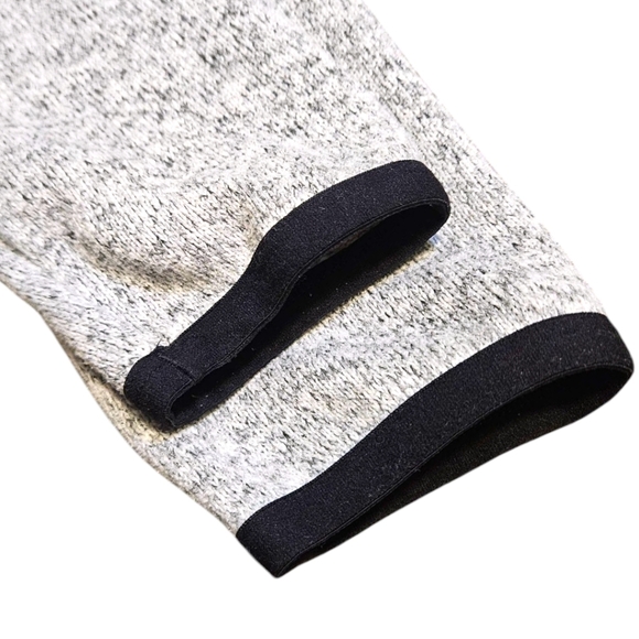 Nike Wmns Tech Summit Sportswear Hoodie Sz M Funnel Neck High-low Heather Gray - Picture 5 of 12